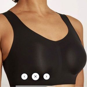 Evelyn Bobbie The Defy Bra Wireless Black Onix X-Small NWT